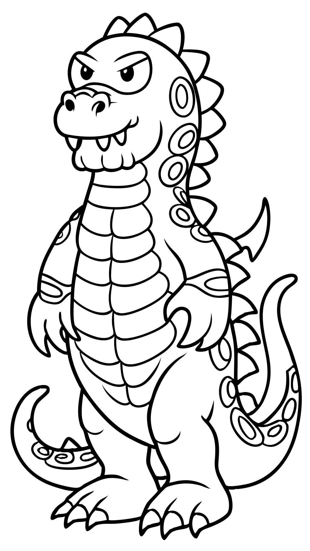 kaiju coloring pages